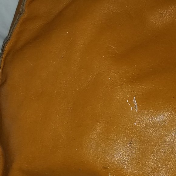 Italian Leather Hobo Slouch Bag - Nutmeg - Picture 7 of 7